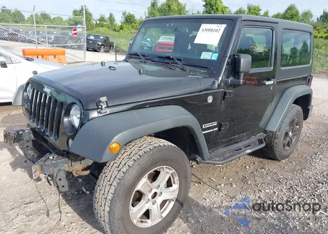 2016 Jeep Wrangler Sport из США, поврежденный, VIN 1C4AJWAG9GL341065
